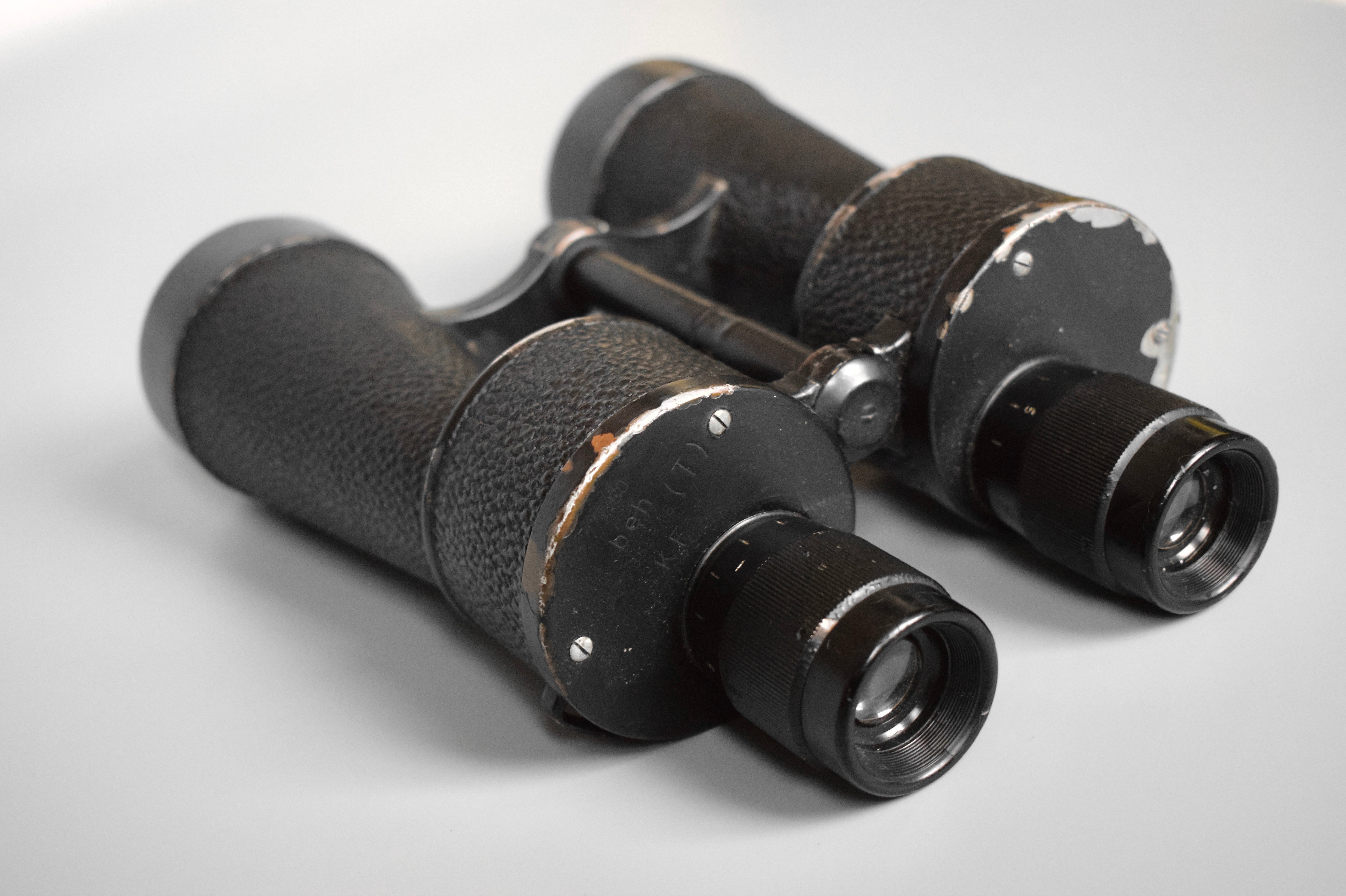 Leitz 7x50 Kriegsmarine U-boat binoculars 'beh' — image 4