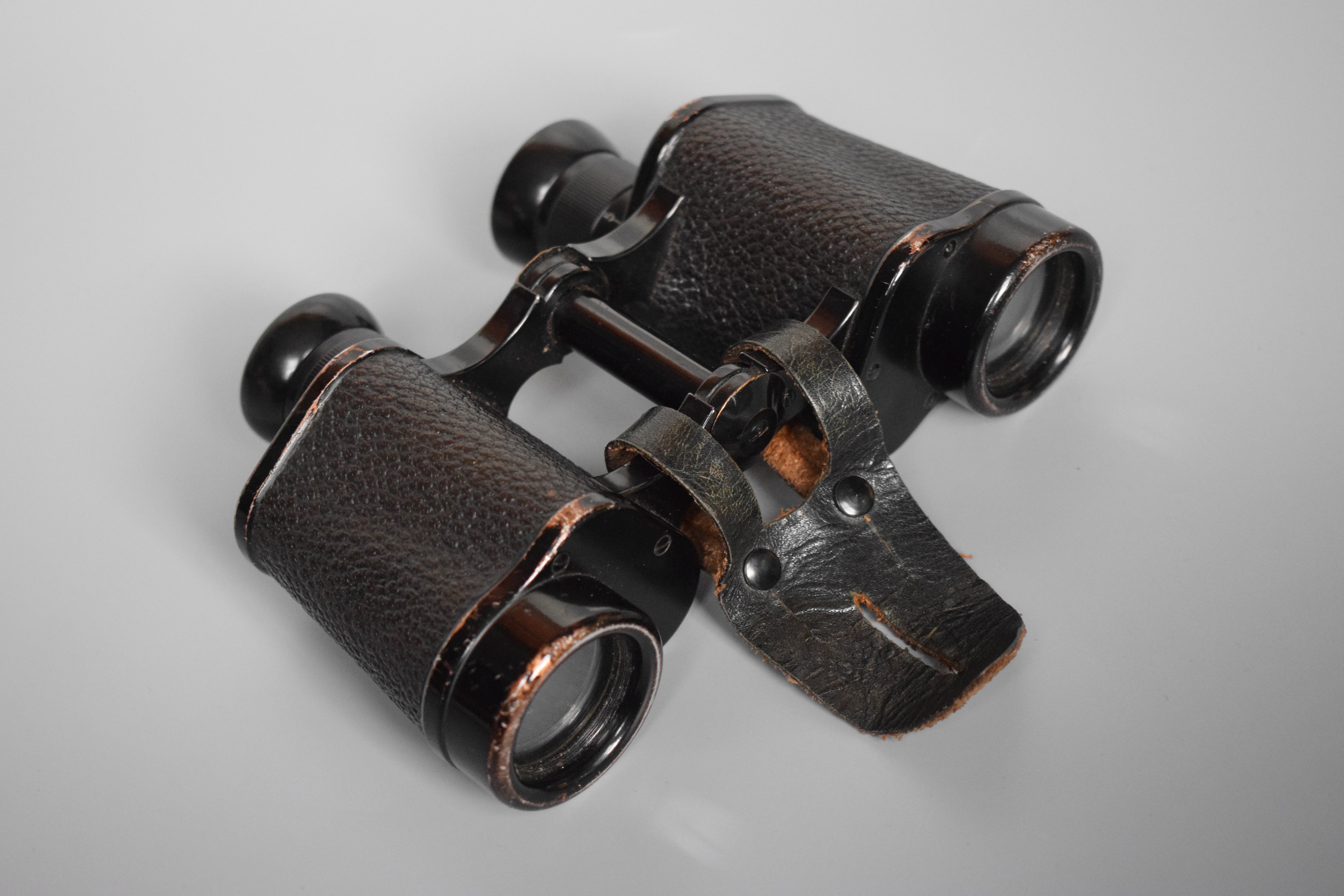 6x30 Dienstglas 'Hensoldt Wetzlar' + matching tab '1938' — image 9