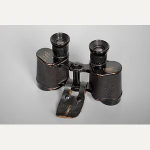 6x30 Dienstglas 'Hensoldt Wetzlar' + matching tab '1938'