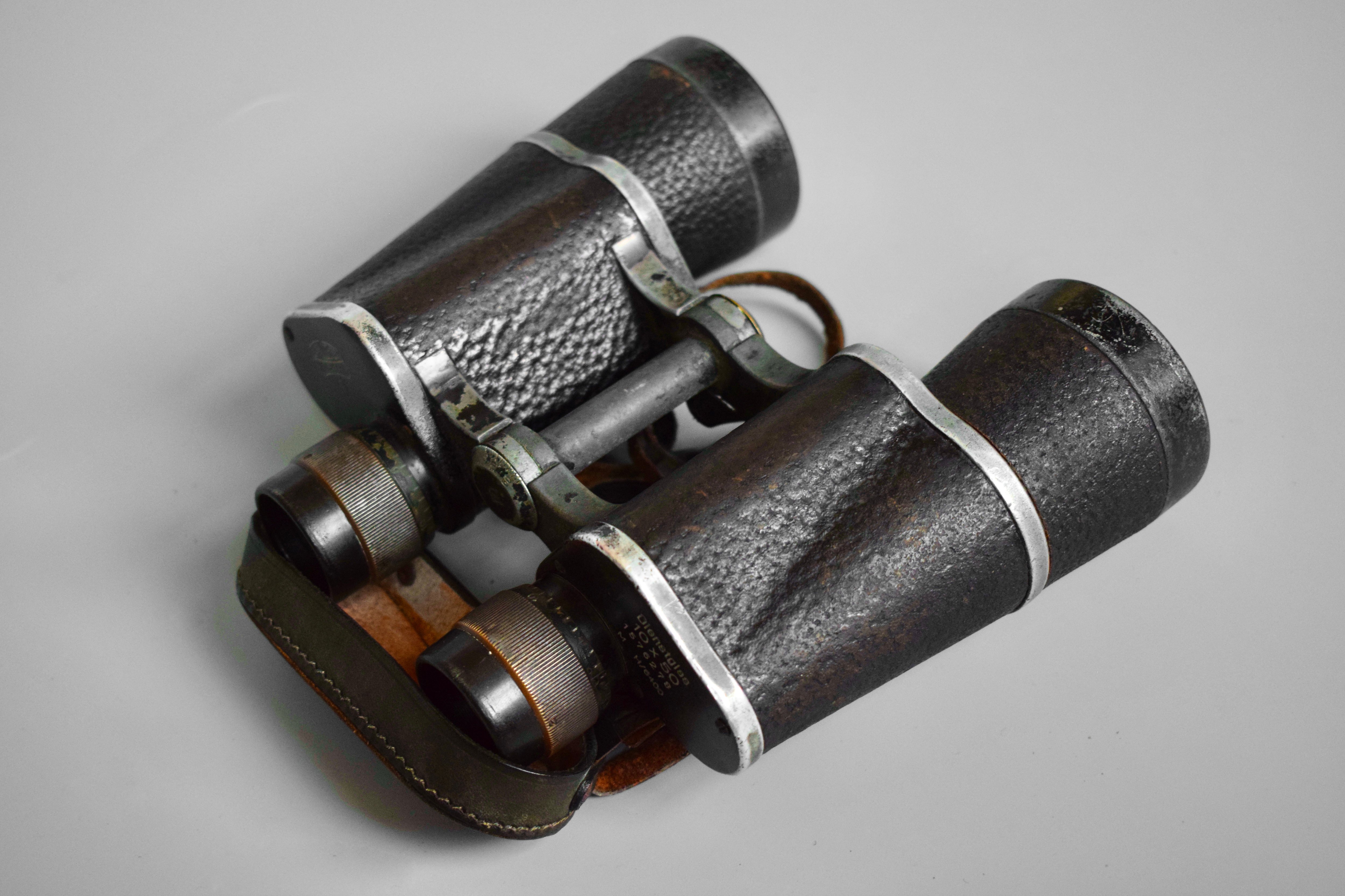Carl Zeiss Jena 10x50 Dienstglas binoculars — image 7