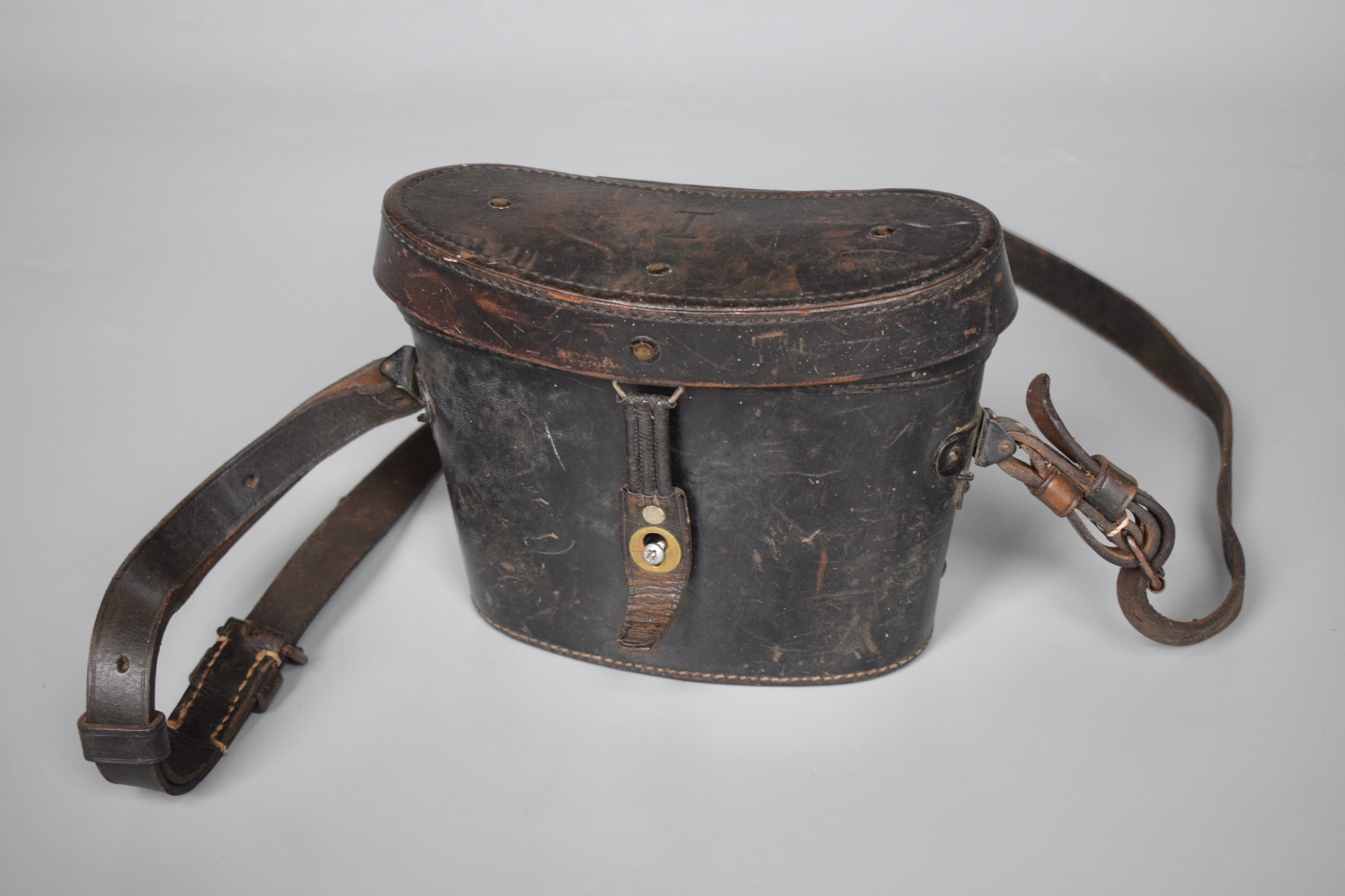 Pre-war 6x30 Dienstglas case 'Carl Zeiss Jena WaA' + strap — image 3