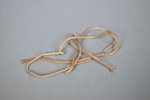 Helmet liner drawstring cord