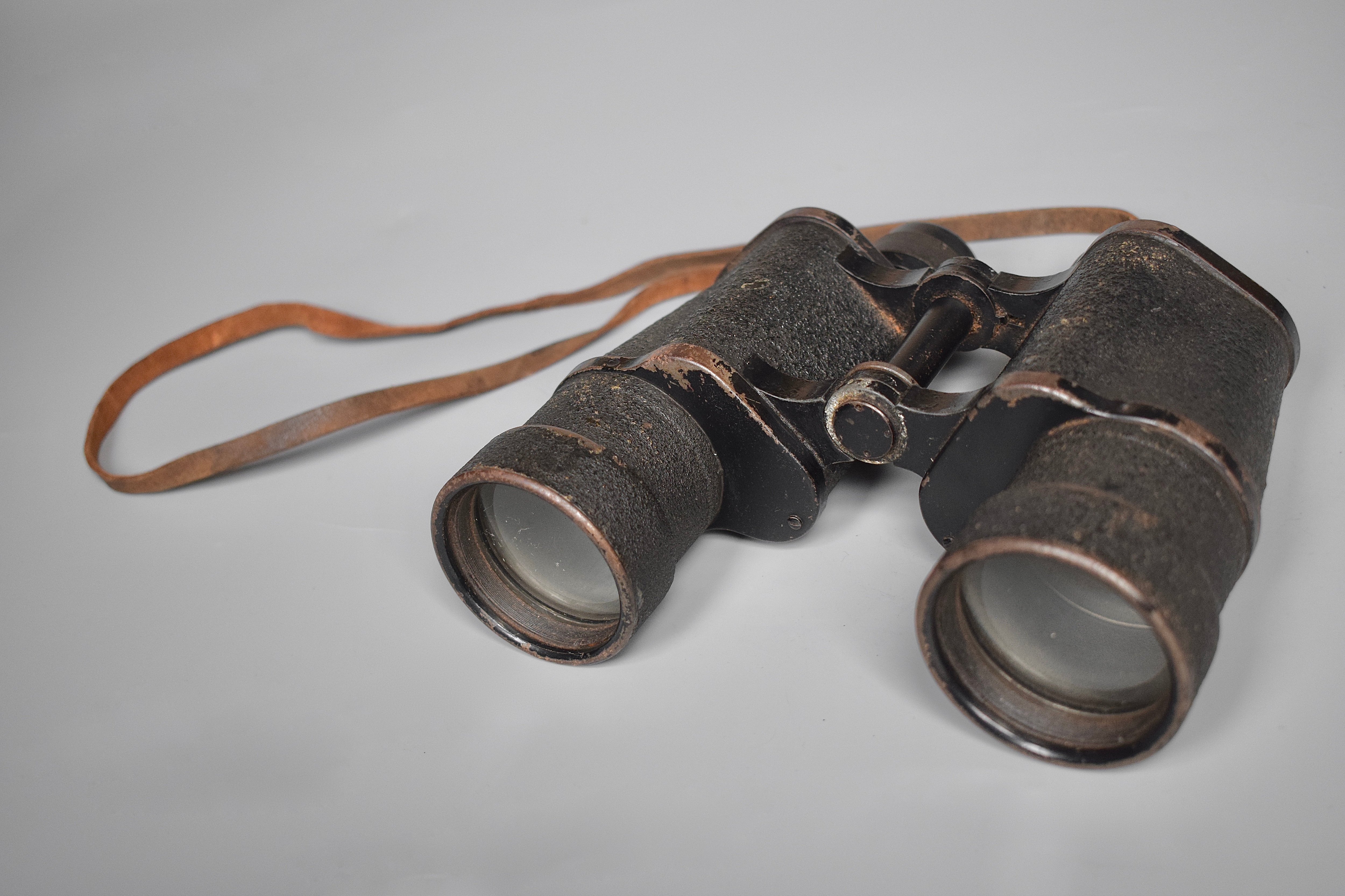 Late-war steel 10x50 Dienstglas 'cxn' — image 6