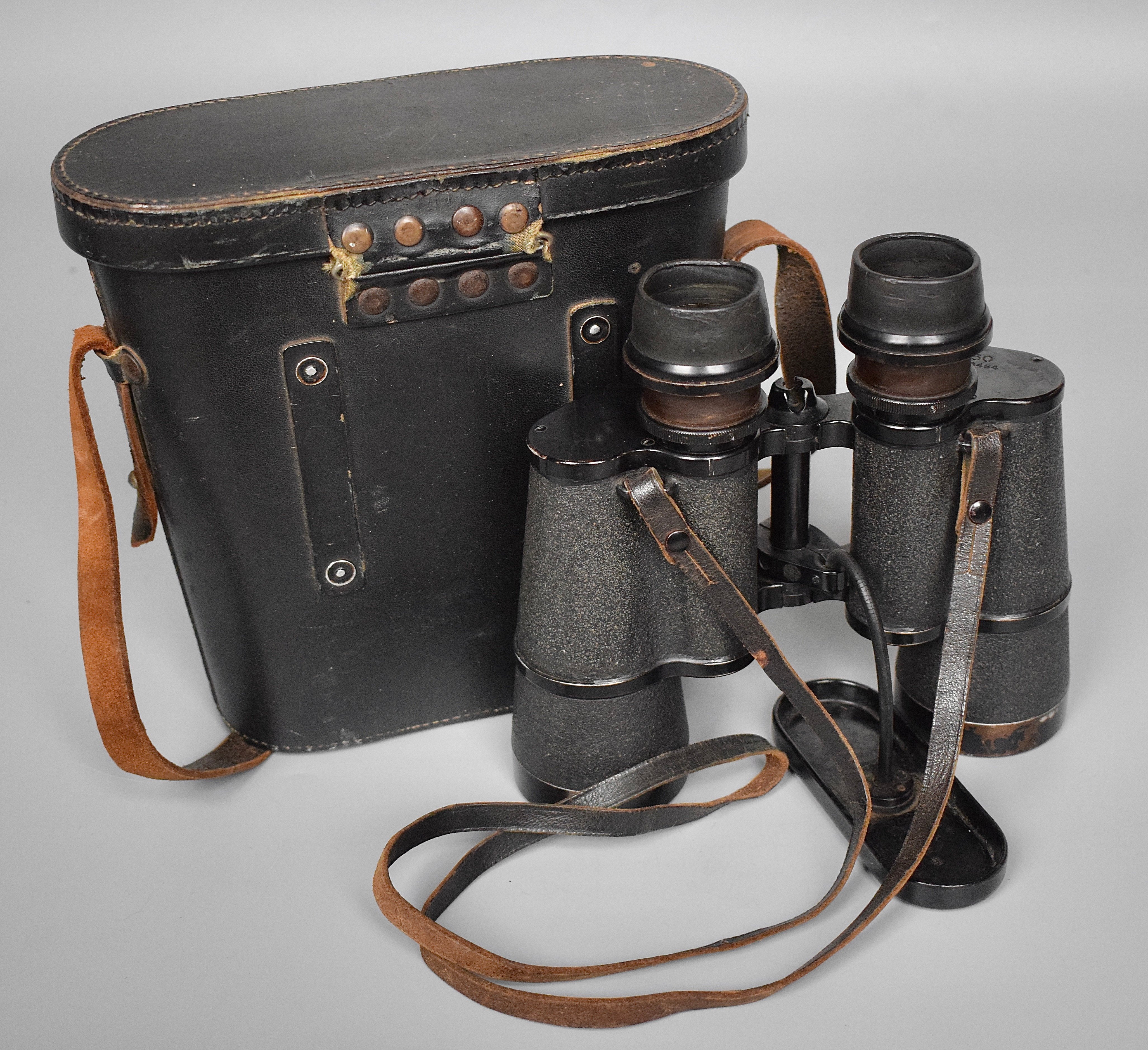 Zeiss 7x50 Kriegsmarine binoculars 'blc' + case — image 2