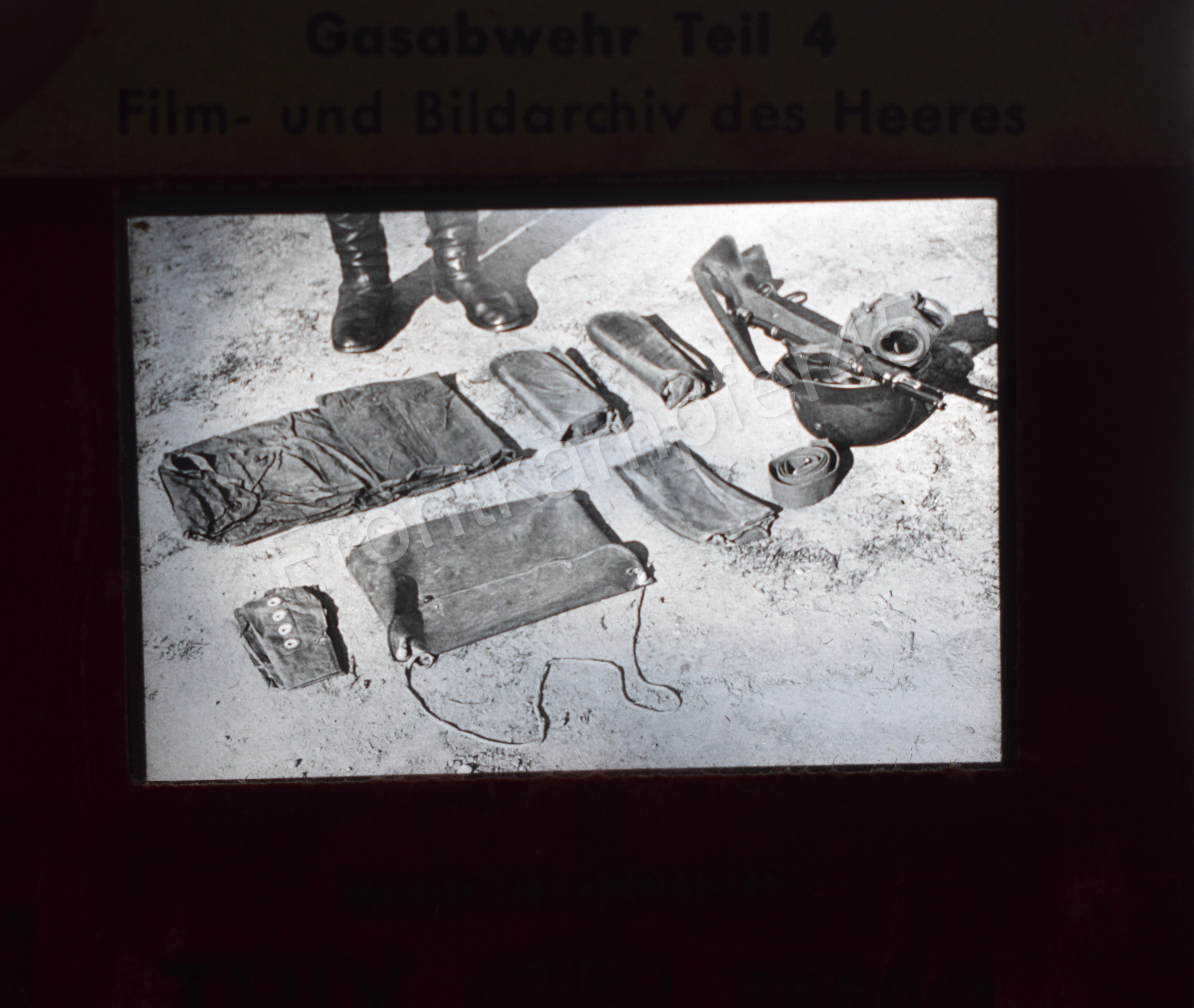 Anti-gas clothing training slides set — image 10