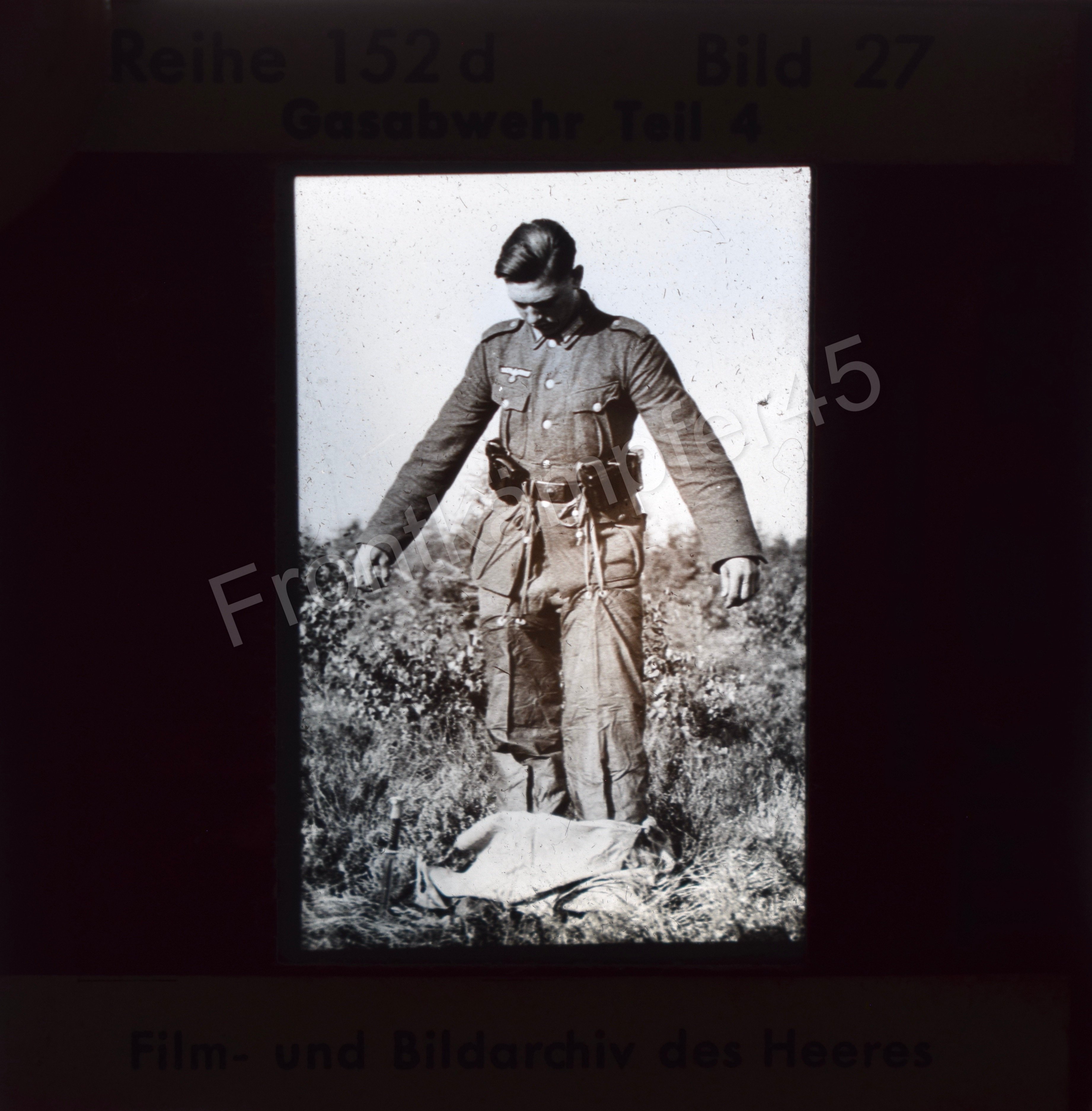 Anti-gas clothing training slides set — image 7