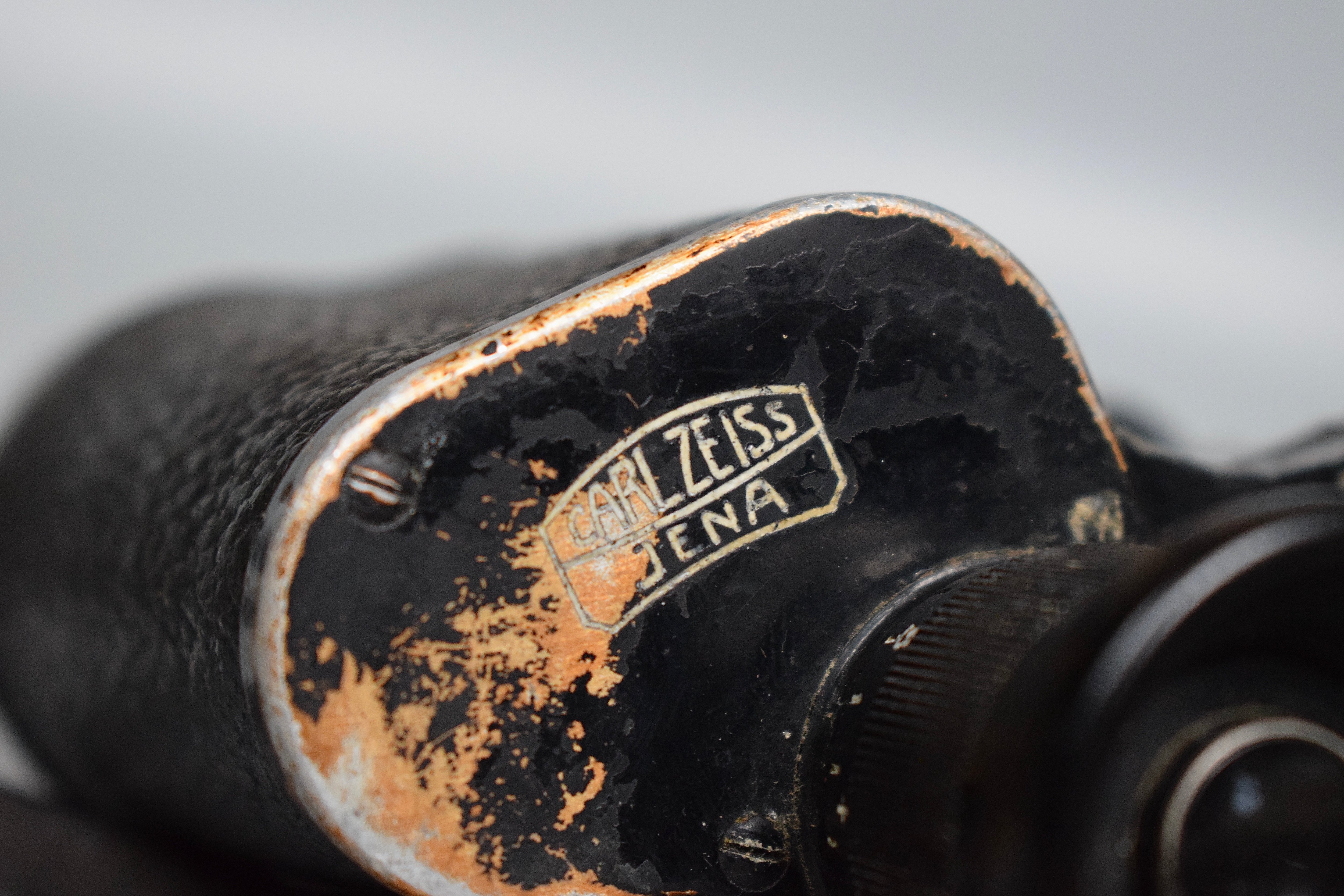 6x30 Dienstglas 'Carl Zeiss Jena' binoculars + tab — image 5