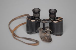 6x30 Dienstglas 'Carl Zeiss Jena' binoculars + tab