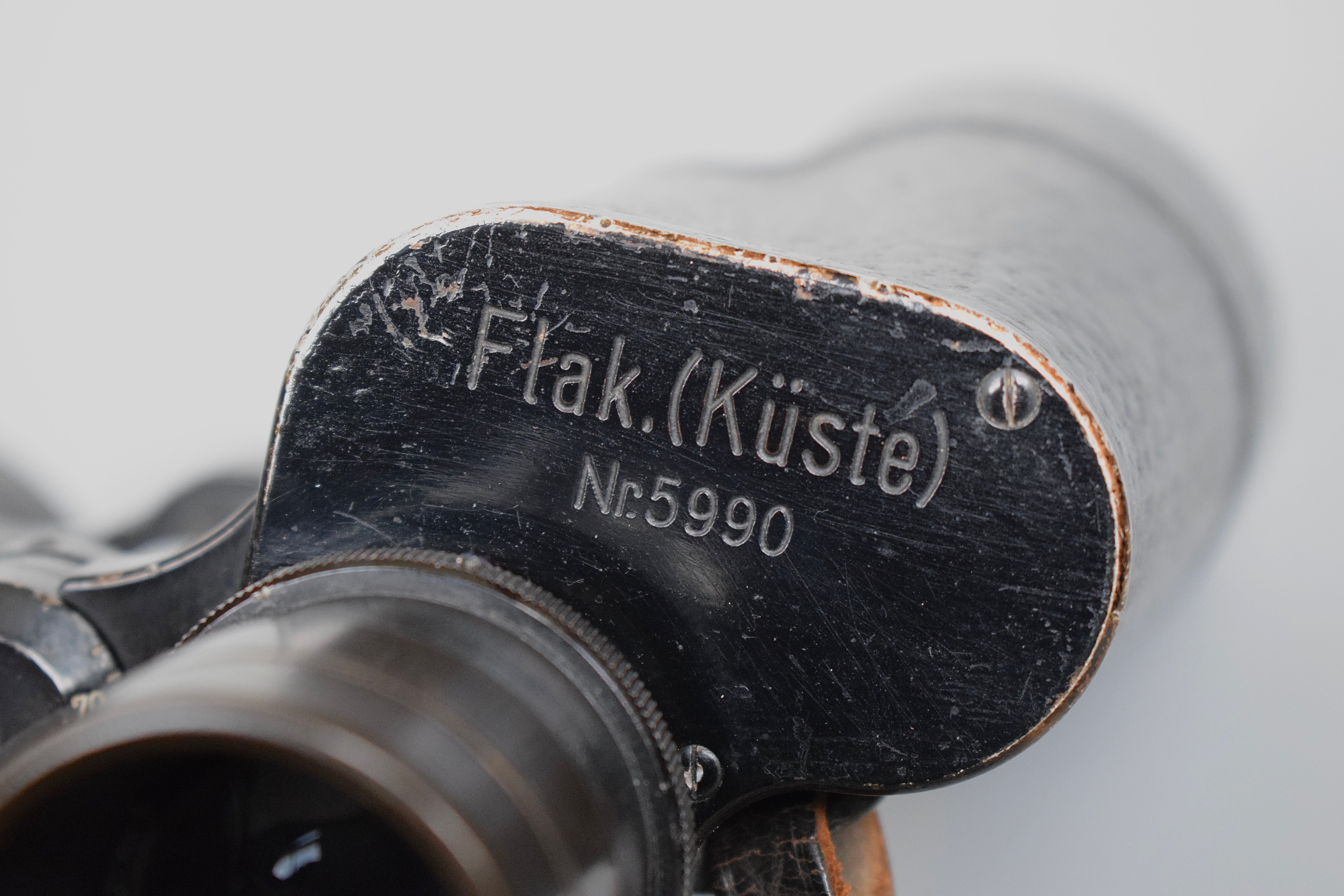 Zeiss 7x50 Kriegsmarine binoculars 'Flak Küste' — image 5