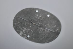 Artillery dog tag 'StAB A.R 28'