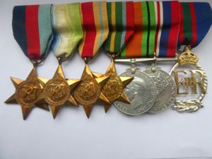 ROYAL NAVAL VOLUNTEER DECORATION GROUP OF SEVEN-DECORATION DATED 1968