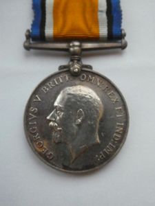 BRITISH WAR MEDAL TO GOWARD-12TH NORFOLK YEOMANY BTN-NORFOLK REGT-KILLED IN …
