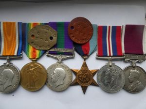 GROUP OF FIVE TO SERGEANT BURTON-DURHAM LIGHT INFANTRY KINGS OWN …