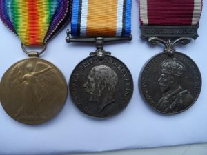 BRITISH WAR AND VICTORY MEDALS WITH LONG SERVICE MEDAL TO …