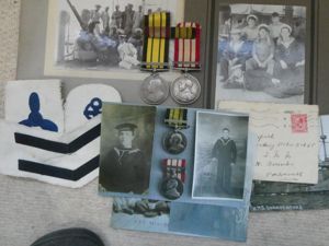 AFRICA GENERAL SERVICE AND NAVAL GENERAL SERVICE MEDALS TO BEARPARK-DIED …