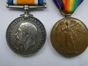 BRITISH WAR AND VICTORY MEDALS-TO FROST-23RD LONDON REGT AND 18TH …