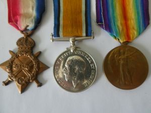 1914/15 STAR TRIO-TO FULCHER-NORFOLK YEOMANRY