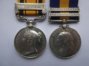 SOUTH AFRICA MEDAL CLASP 1878 AND CAPE OF GOOD HOPE …