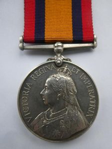 MEDITERRANEAN MEDAL TO FINNEGAN-WEST YORKS REGT