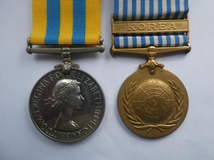 KOREA PAIR TO MILNE-ROYAL NORFOLK REGT