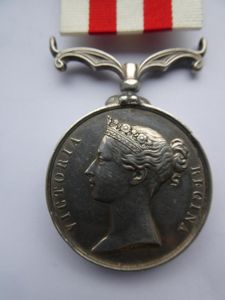 INDIA MUTINY MEDAL-NO CLASP TO DRUMMER GOODSON-6TH REGT