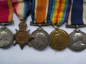 THIRD CHINA LONG SERVICE GROUP TO DAVEY -STOKER- H.M.S. ENDYMION …