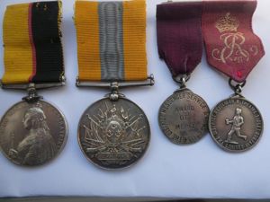 QUEENS SUDAN KHEDIVES SUDAN PAIR TO LEWIS- ROYAL ARMY MEDICAL …