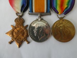 1914/15 STAR TRIO TO ALCOCK-NORFOLK YEOMANRY-ALSO SERVED WITH THE MACHINE …