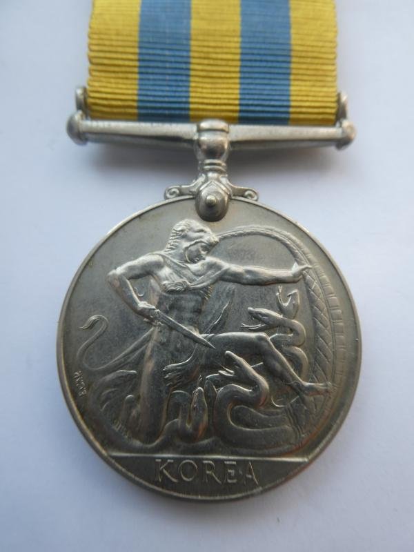 QUEENS KOREA MEDAL-TO JONES-ROYAL NORFOLK REGT — image 2