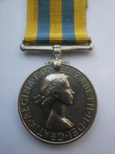 QUEENS KOREA MEDAL-TO JONES-ROYAL NORFOLK REGT