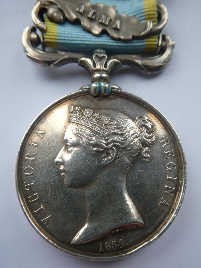 4-CLASP CRIMEA MEDAL TO JOHN McDERMOTT 68TH REGT — image 3