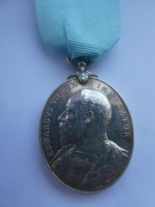 MILITIA MEDAL TO DAVIES-LEINSTER REGT MILITIA