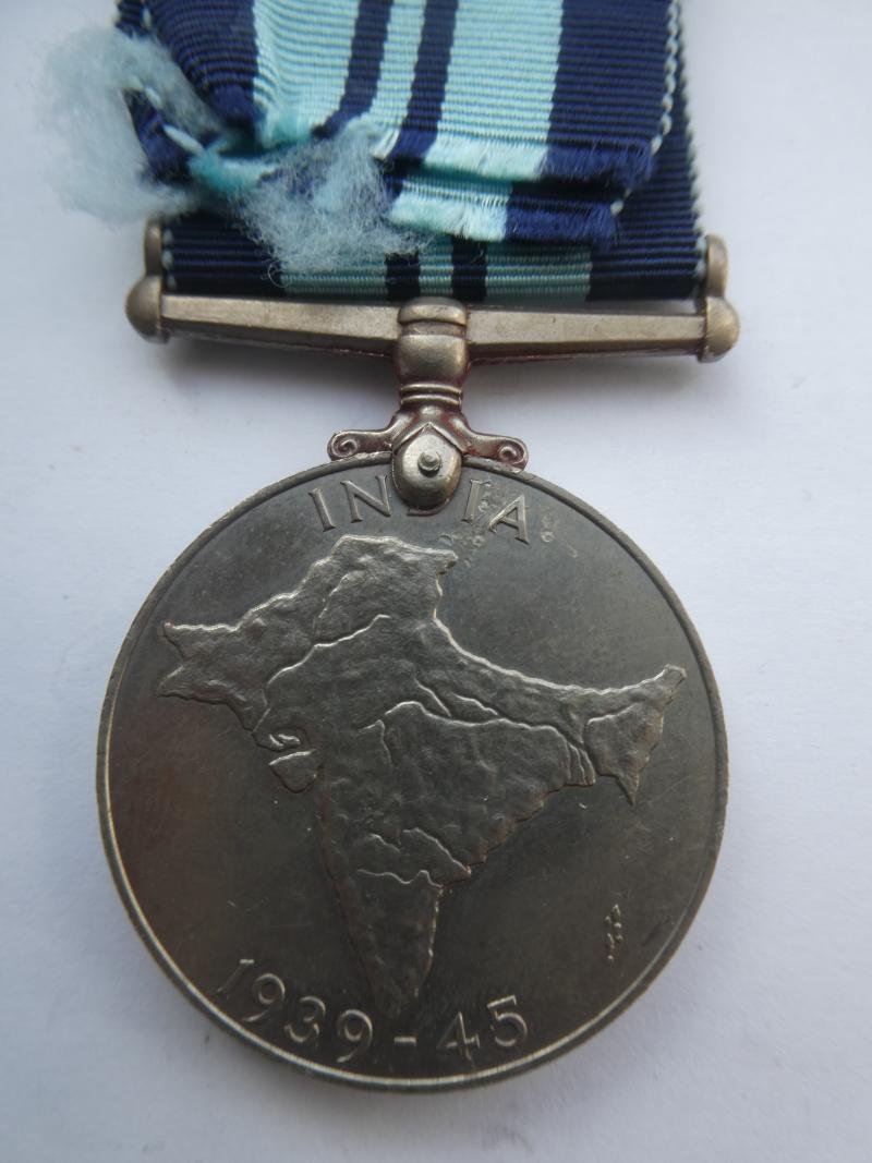 INDIA SERVICE MEDAL 1939/45 — image 2