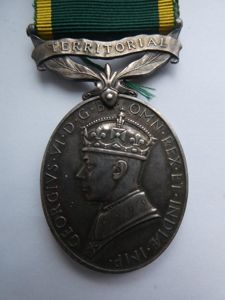 TERRITORIAL EFFICIENCY MEDAL-CLASP TERRITORIAL TO BLAKEMORE-5-K.O.Y.L.I
