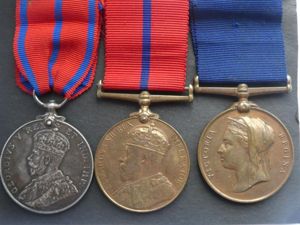 METROPOLITAN POLICE 1897/1902/1911 JUBILEE/ CORONATION MEDAL TRIO-TO SILVERTON-SERVED WITH M …