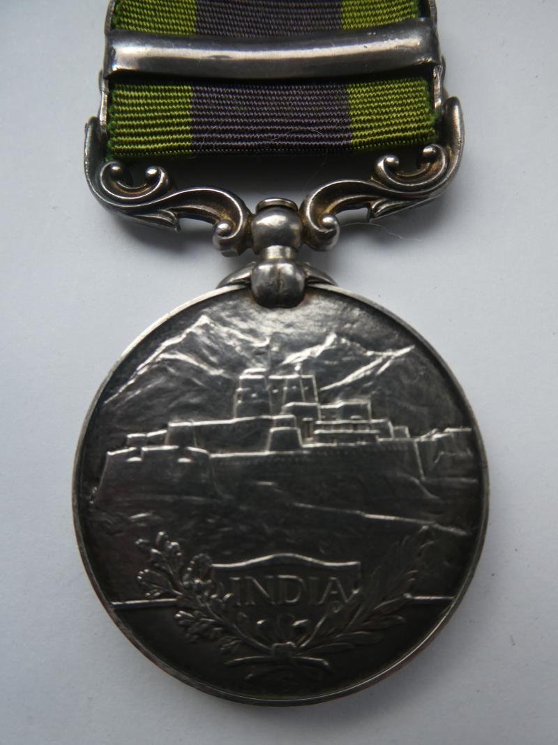 INDIA GENERAL SERVICE MEDAL TO SEAMAN-NORFOLK REGT — image 2
