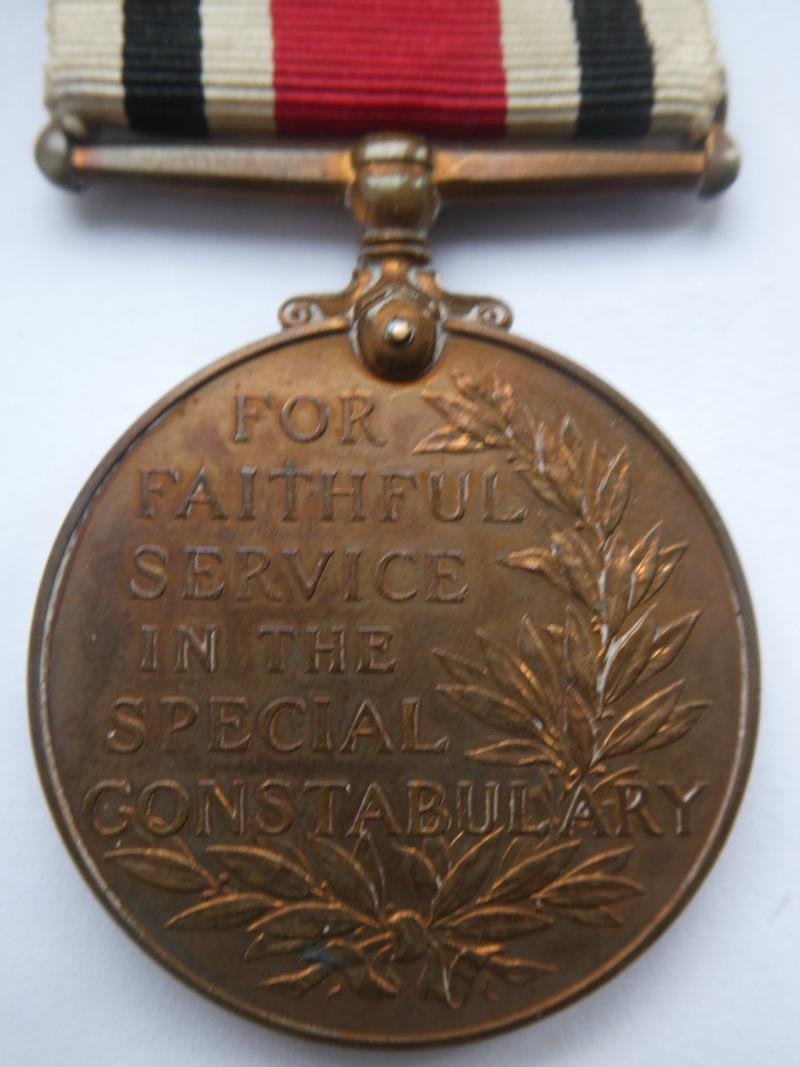 SPECIAL CONSTABULARY MEDAL (ELIZ II ) TO THOMAS W DYSON — image 2