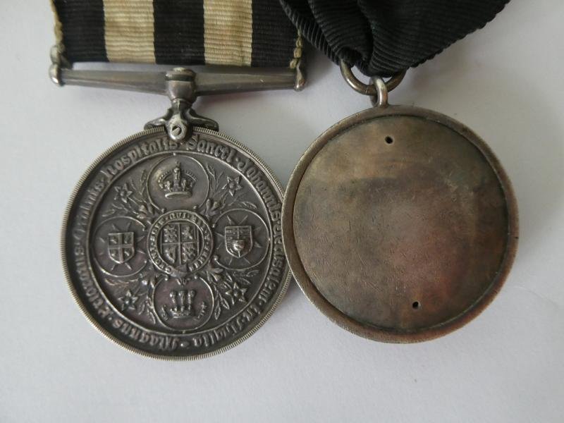 ORDER OF ST JOHN SERVING BROTHER PAIR TO DICKINSON-MUST HAVE SERVED FOR WELL OVER 40 YEARS! — image 2