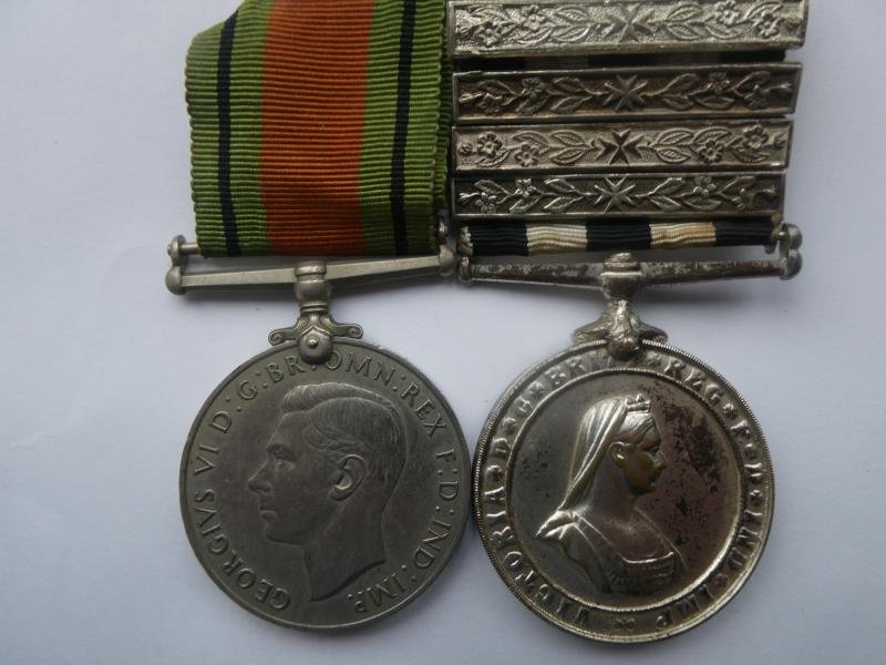 DEFENCE MEDAL AND SERICE MEDAL OF THE ORDER OF ST JOHN TO HUDSON-YORKS SJAB 1947