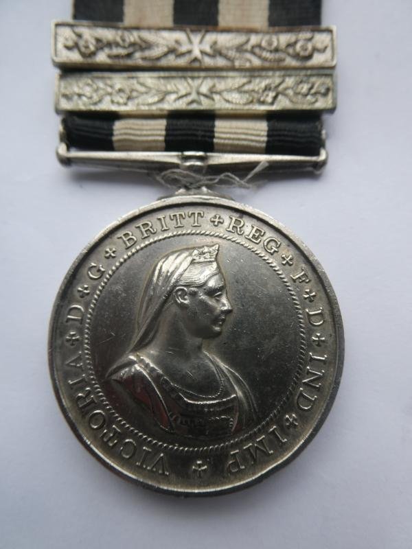 SERVICE MEDAL OF THE ORDER OF ST JOHN-UN-NAMED WITH TWO CLASPS