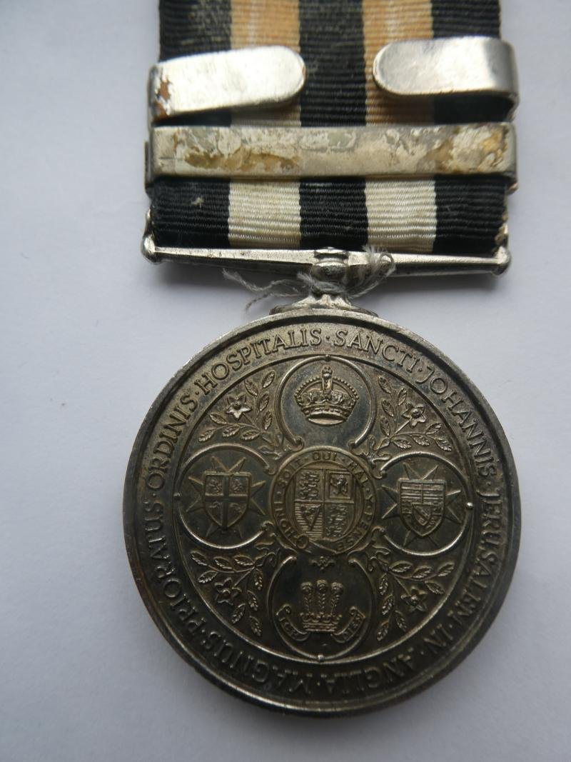 SERVICE MEDAL OF THE ORDER OF ST JOHN-UN-NAMED WITH TWO CLASPS — image 2