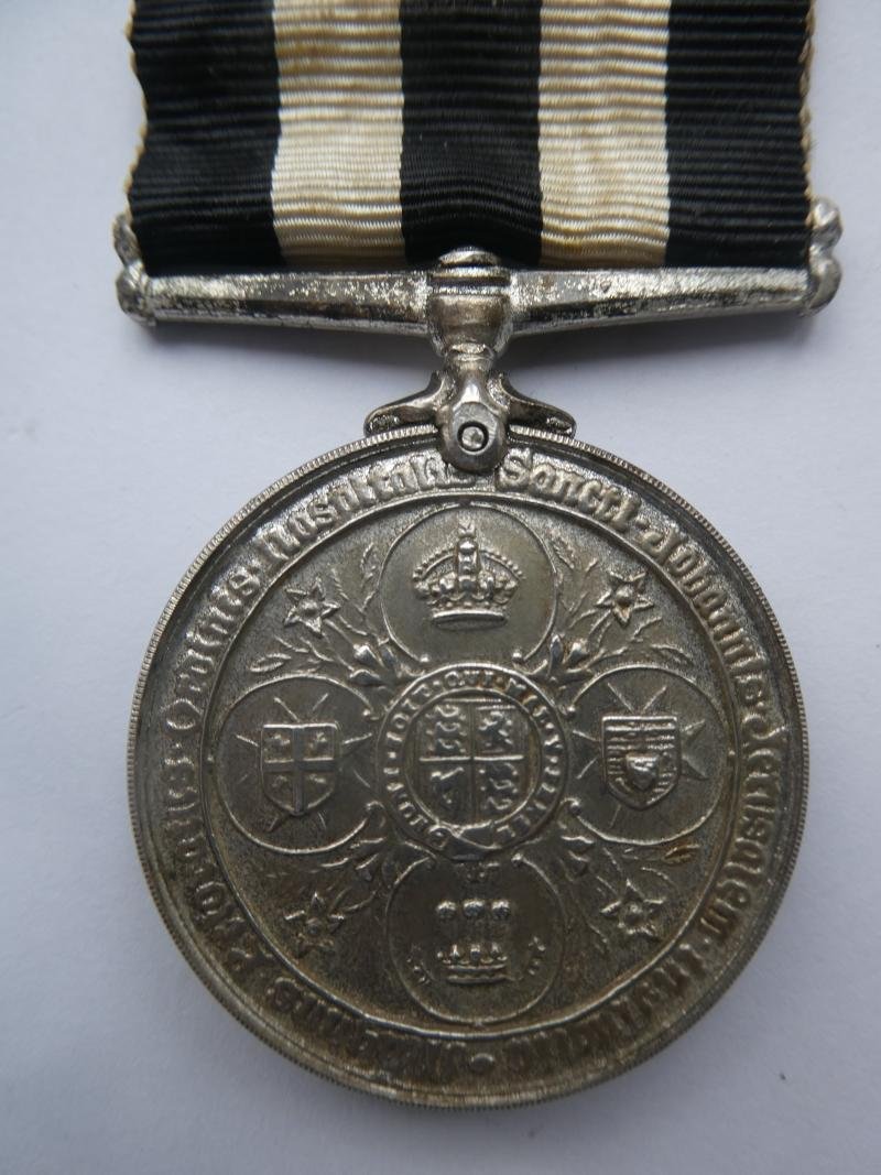 SERVICE MEDAL OF THE ORDER OF ST JOHN-NAMED TO SGT-TABERNER-LANCS S.J.A.B. 1948 — image 2