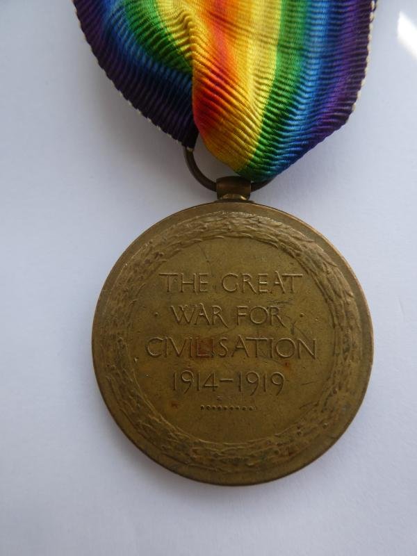 VICTORY MEDAL TO SENIOR-ARMY SERVICE CORPS — image 2