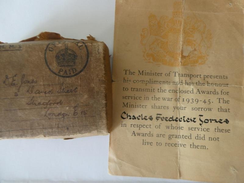 WW2 MERCHANT NAVY CASUALTY GROUP TO JONES-S.S.TACOMA STAR SUNK 1ST FEBRUARY 1942 — image 2