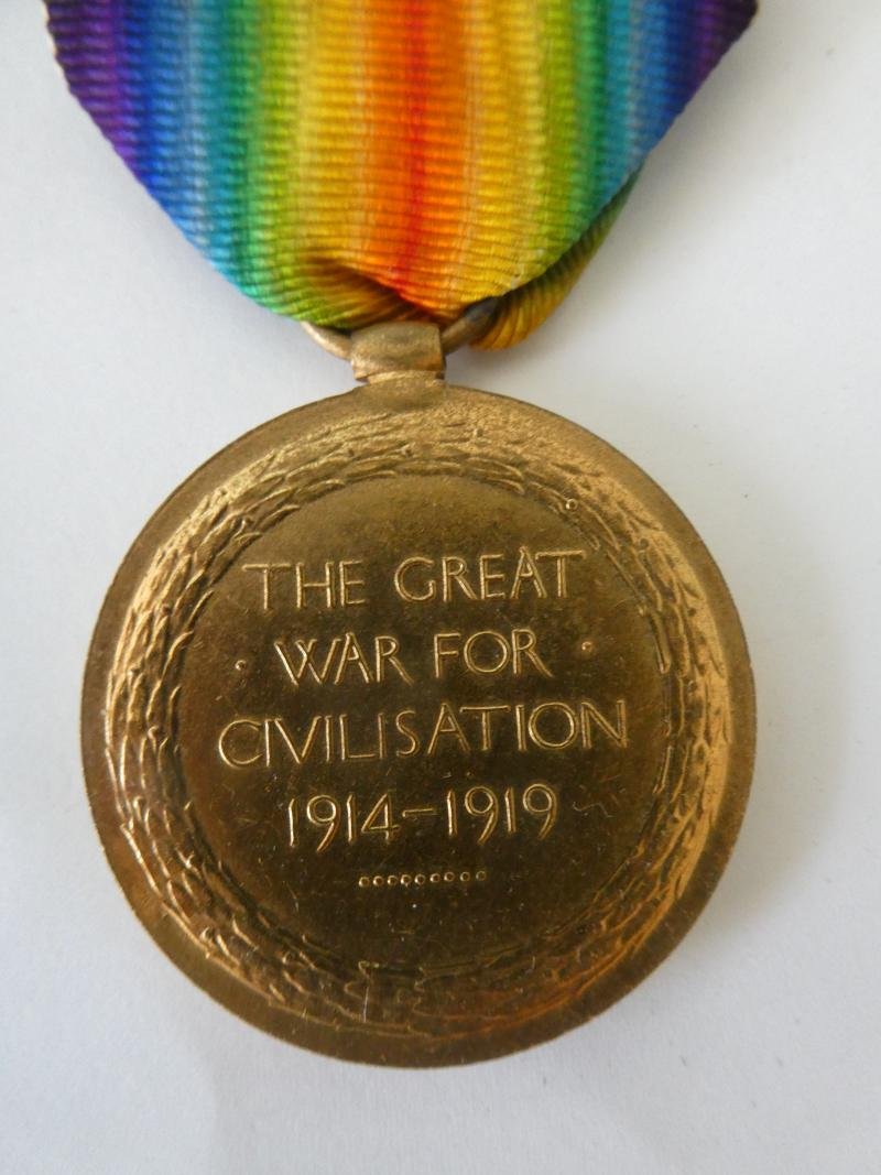 VICTORY MEDAL TO FREEMAN-LINCOLNSHIRE REGIMENT-KILLED IN ACTION ON 01/07/1916-FIRST DAY OF THE SOMME — image 2