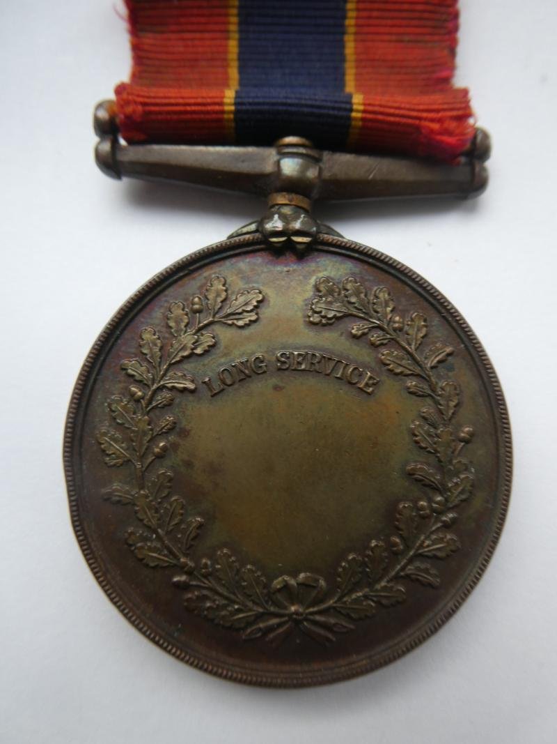 NATIONAL FIRE BRIGADES ASSOCIATION BRONZE MEDAL-UN-NAMED AS ISSUED — image 2