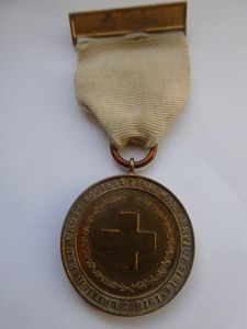 RED CROSS SOCIETY FOR WAR SERVICE 1914-1918 MEDAL