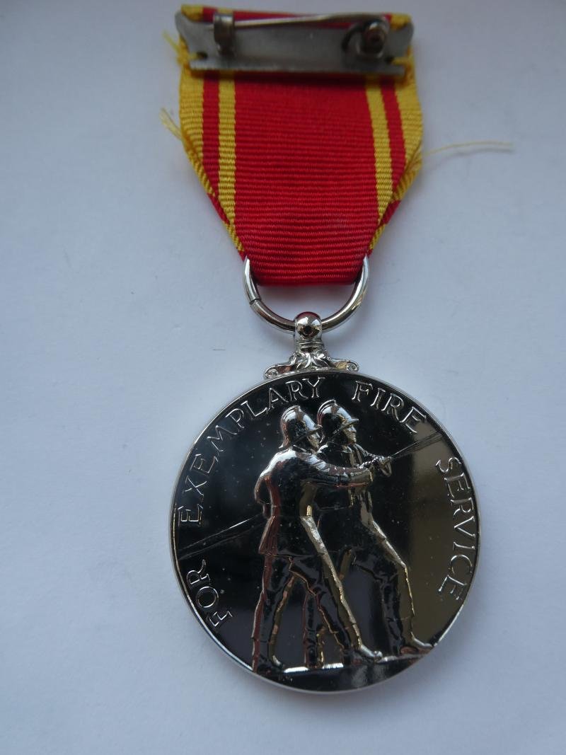FIRE BRIGADE EXEMPLARY SERVICE MEDAL-TO LEADING FIREFIGHTER TREVOR R PORTER — image 2