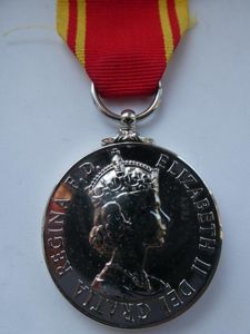 FIRE BRIGADE EXEMPLARY SERVICE MEDAL-TO LEADING FIREFIGHTER TREVOR R PORTER