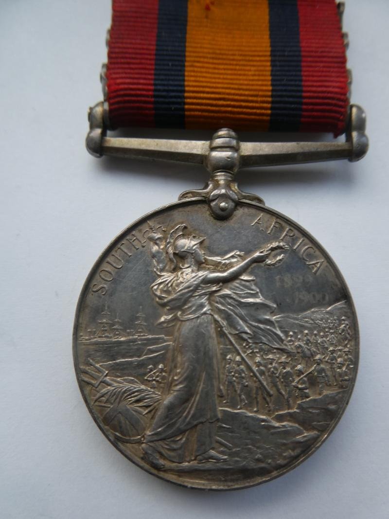 QUEENS SOUTH AFRICA MEDAL-TO MUNSON NORFOLK REGT — image 2